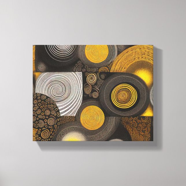 Eva 2 Abstract Design Canvastryck (Framsida)