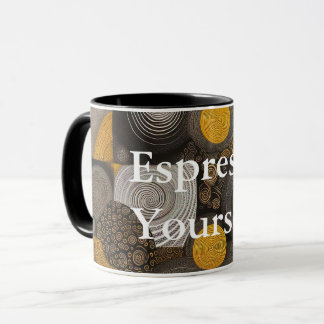 Eva 2 Abstract Design Combo Mugg