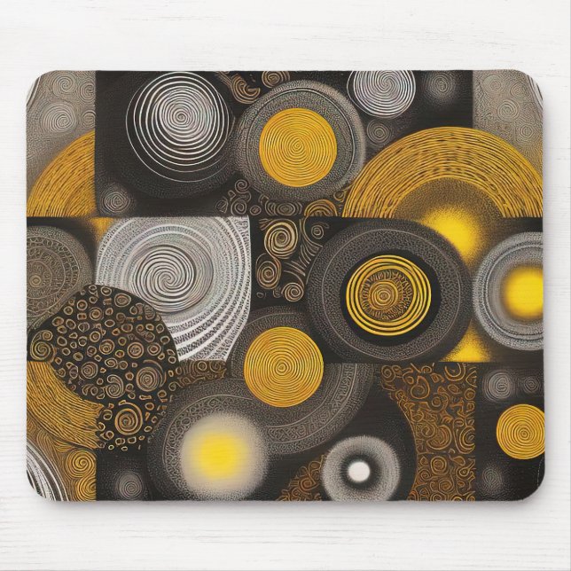 Eva 2 Abstract Design Mouse Pad Musmatta (Framsidan)