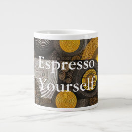 Eva 2 Abstract Design Specialty Mugg Jumbo Mugg