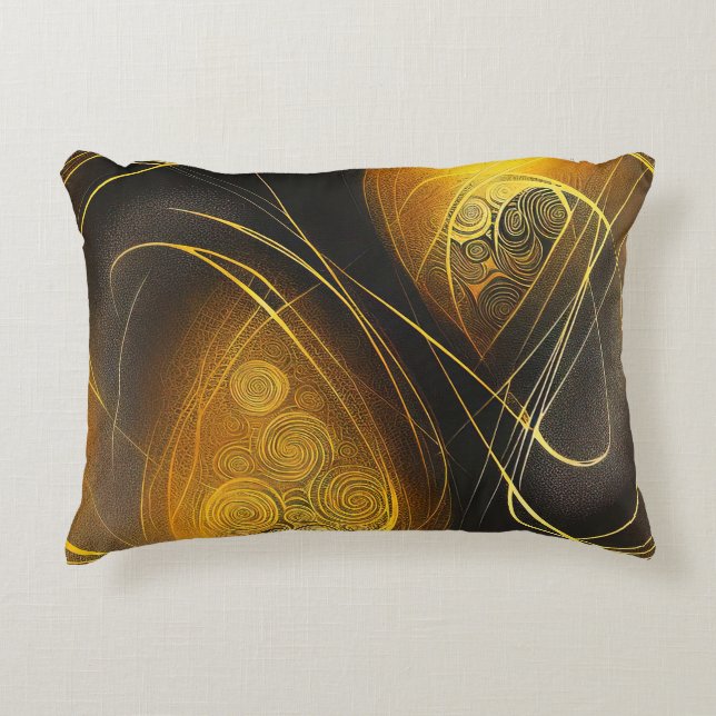 Eva 3 Abstract Design accent Pillow Prydnadskudde (Framsidan)