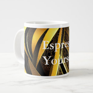 Eva 4 Abstract Design Specialty Mugg Jumbo Mugg