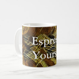 Eva 6 Abstract Design Classic Mugg