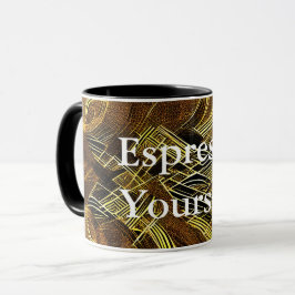 Eva 6 Abstract Design Combo Mugg