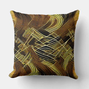 Eva 6 Abstract Design Dekorativ kudde