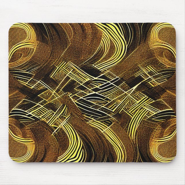 Eva 6 Abstract Design Mouse Pad Musmatta (Framsidan)