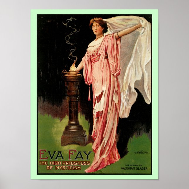 Eva Fay ~Mysticismens höga präst Poster (Framsidan)