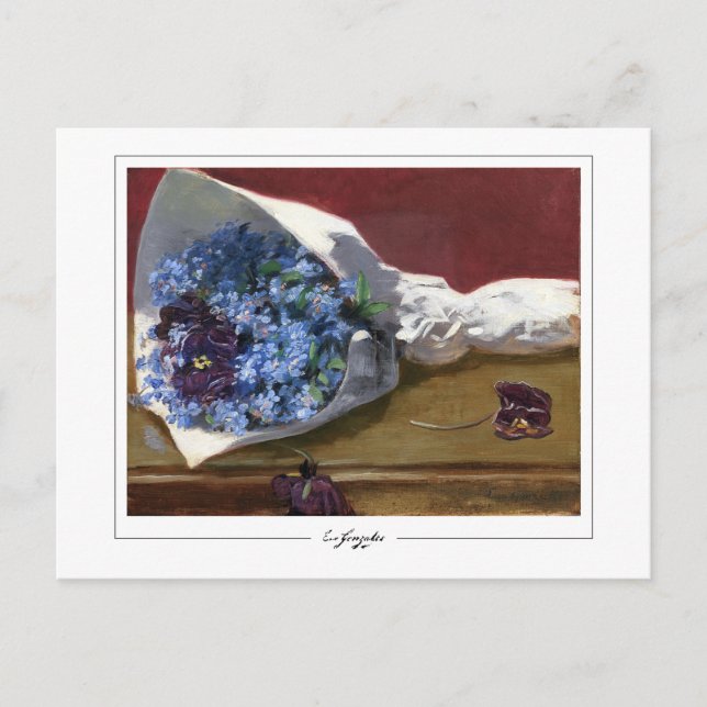 Eva Gonzalès #2 - vykort för konst (Framsida)