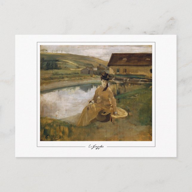 Eva Gonzalès #3 - vykort för konst (Framsida)