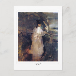 Eva Gonzalès #4 - vykort för konst