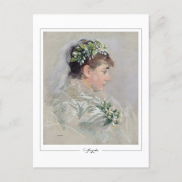 Eva Gonzalès #8 - vykort för konst