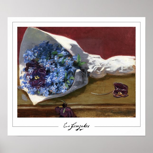 Eva Gonzalès Zedign Art Poster #2 (Framsidan)