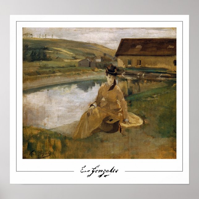 Eva Gonzalès Zedign Art Poster #3 (Framsidan)