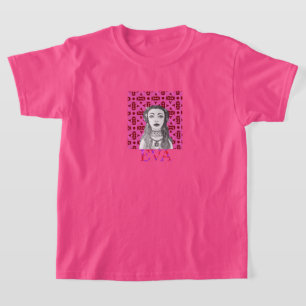 Eva med text t shirt