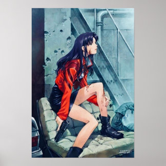 EVA Misato Poster