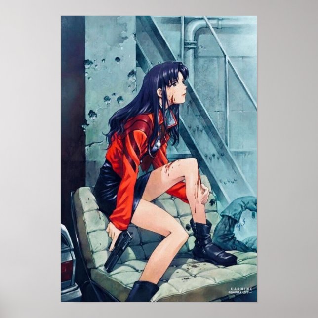EVA Misato Poster (Framsidan)