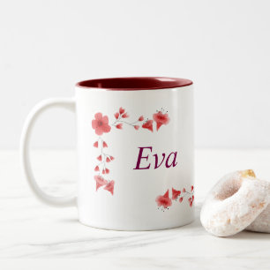 Eva namn Mugg - Anpassningsbar Coffee Kopp med An