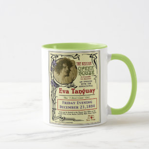Eva Tanguay Keator Opera House Art nouveau Poster Mugg