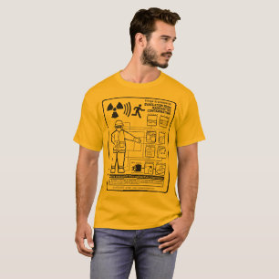 EVAKUERING FRÅN RADIOAKTIV FÖRORENING T SHIRT