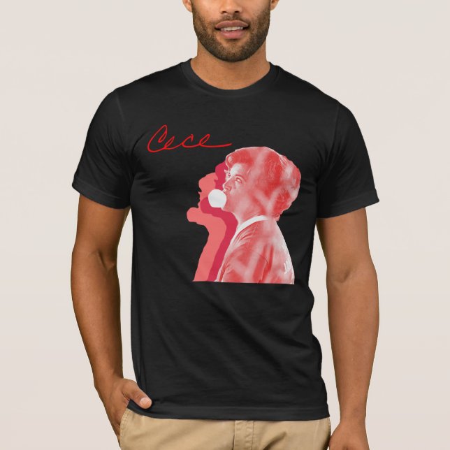 Evan Cece Tshirt T Shirt (Framsida)
