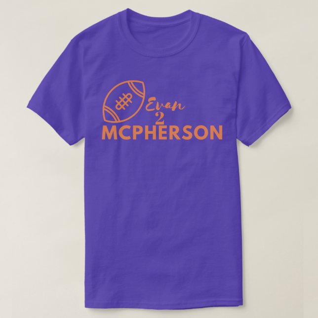 Evan Mcferson 16 T Shirt (Design framsida)