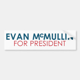 Evan McMullin - det är aldrig för sent Bildekal