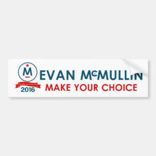 Evan McMullin gör ditt primat Bildekal