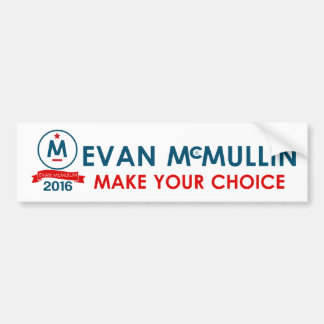 Evan McMullin gör ditt primat Bildekal