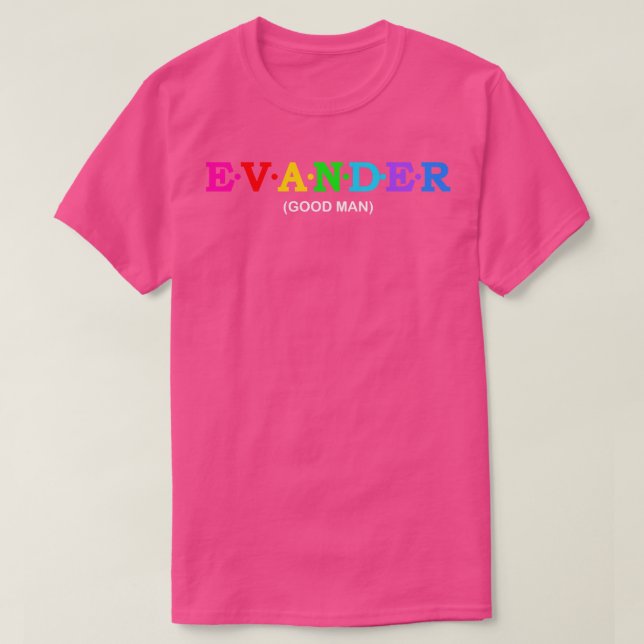 Evander Bra Man T Shirt (Design framsida)
