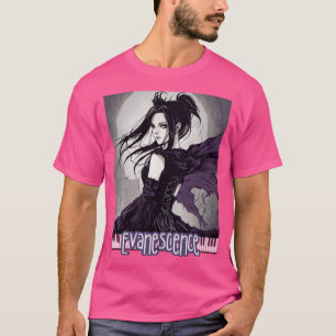 Evanescence Amy Lee Anime Fan Art present T Shirt