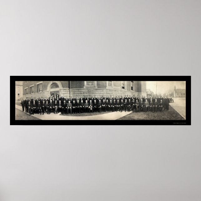 Evangelical Naperville Photo 1915 Poster (Framsidan)