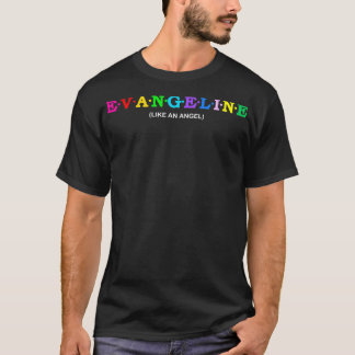 Evangeline som en ängel t shirt