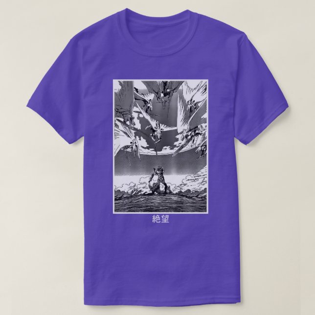 Evangelion Angel Attack T Shirt (Design framsida)