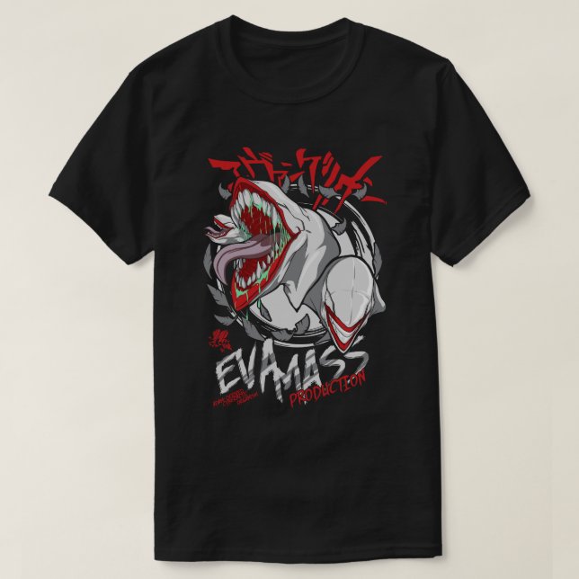 Evangelion Eva Mass production T-Shirt (Design framsida)