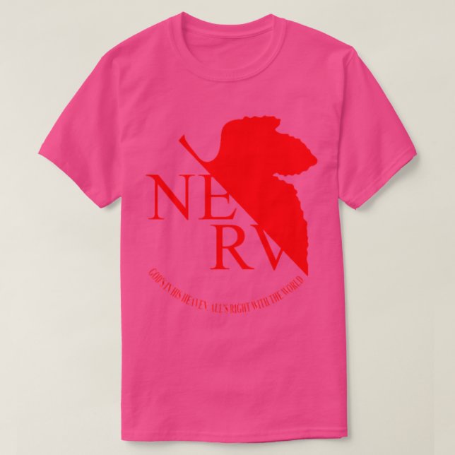 Evangelion NERV T Shirt (Design framsida)