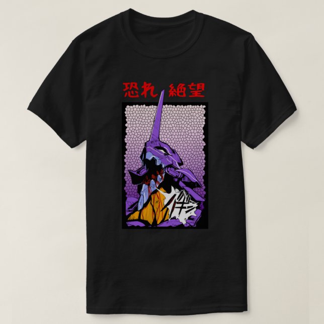 Evangelion shirt, Berserker Eva   T Shirt (Design framsida)