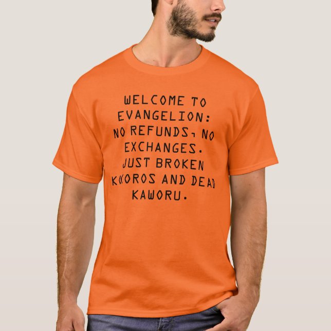 Evangelion Tee (Framsida)