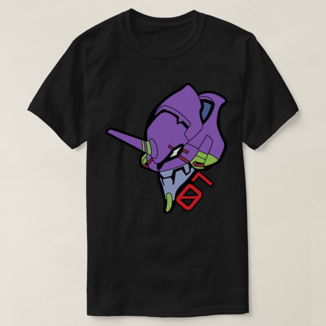Evangelion Unit01 T Shirt (Design framsida)