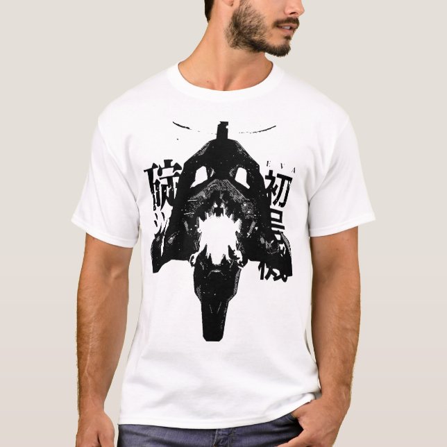 EVANGELION - UNIT 01 BLACK T SHIRT (Framsida)