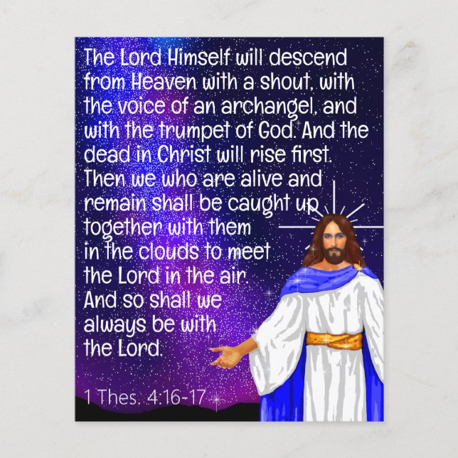 Evangelisk traktat flygblad (Framsidan)
