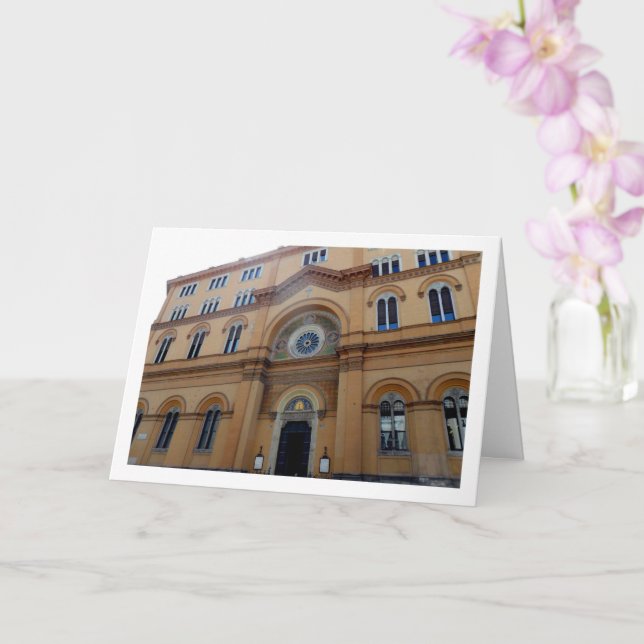 Evangeliska valdensiska kyrkan, Rom, Italien Kort (Orkide)