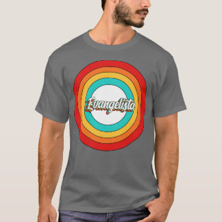 Evangelista Namn Shirt Vintage Evangelista Circle T Shirt
