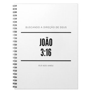 Evangelizando - Caderno personalizado Anteckningsbok