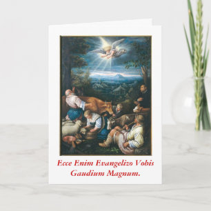 Evangelizo Gaudium Magnum Scida Kort