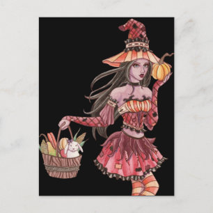 Evania - vykort - Witch