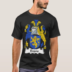 Evans Jackar Arm Family Crest T Shirt