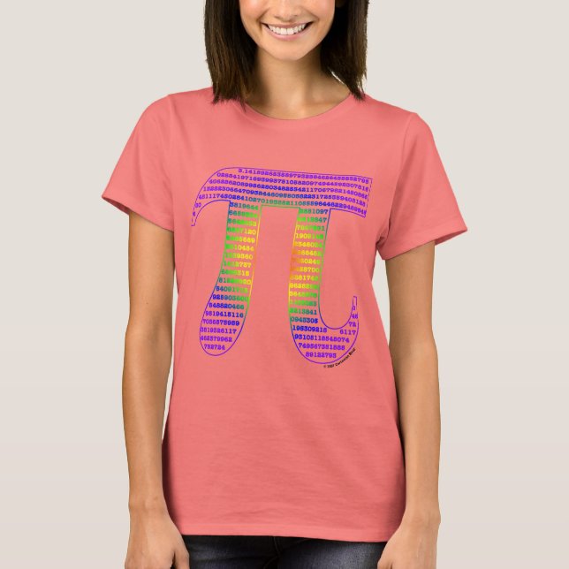 Evan's Pi #1 T Shirt (Framsida)