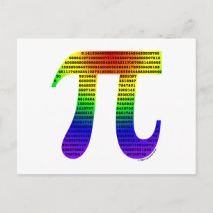 Evan's Pi #2 Vykort