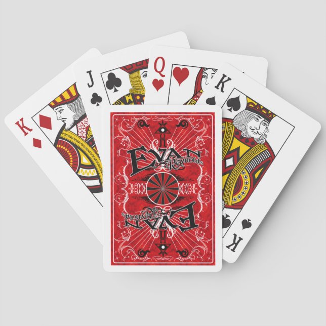 Evan's spelkort (Baksidan)