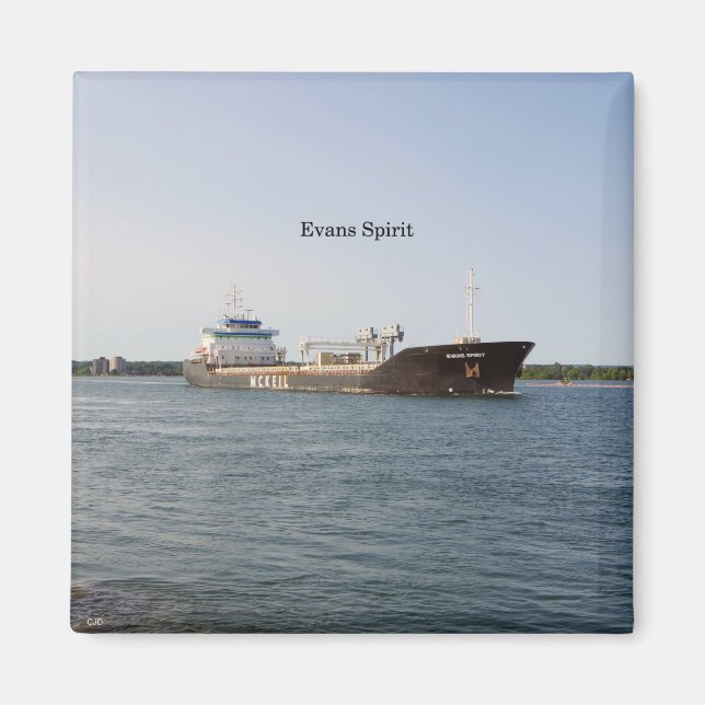 Evans Spirit magnet (Framsidan)